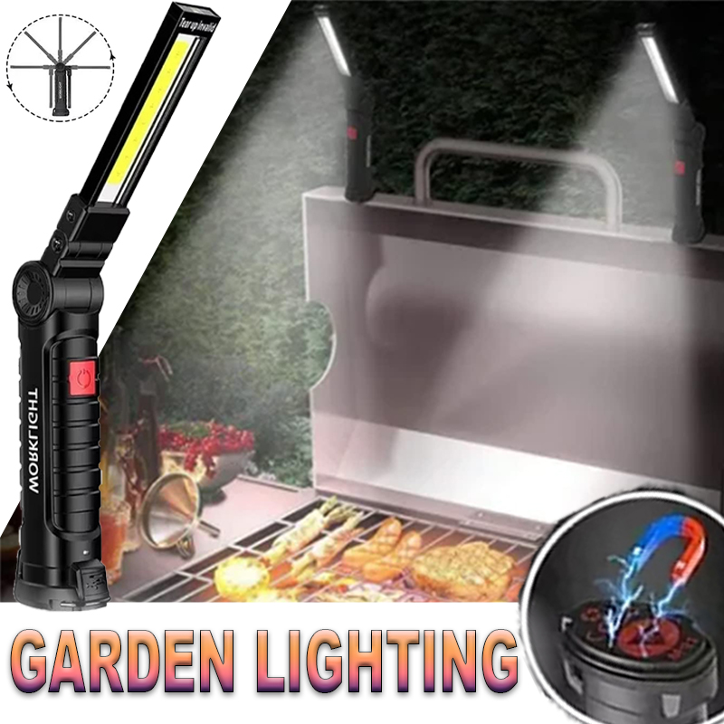 Outdoor Lighting Junction Box - 마그네틱 후크가있는 휴대용 LED 손전등 야외
