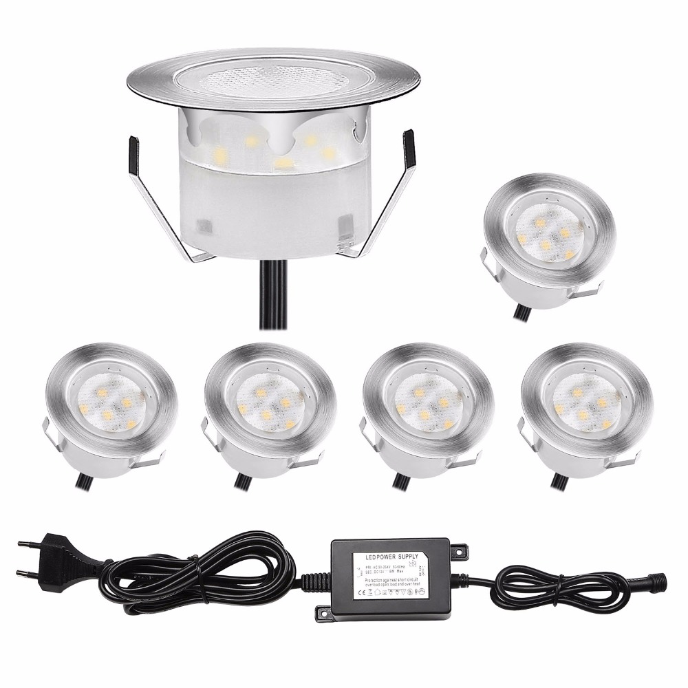 Outdoor Lighting Kits Low Voltage - QACA 6팩 LED 데크 조명 저전압