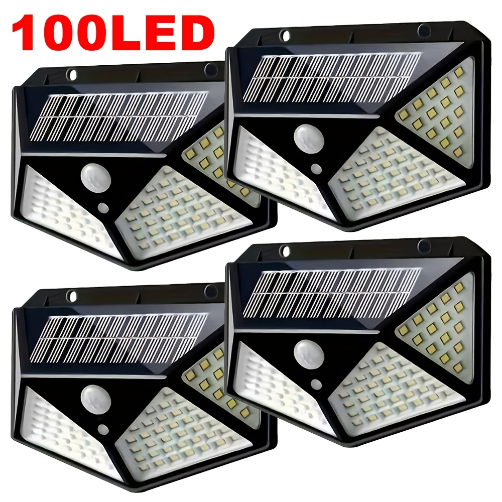 Outdoor Lighting And Landscape - 100LED 야외 태양광 정원등, 모션 센서