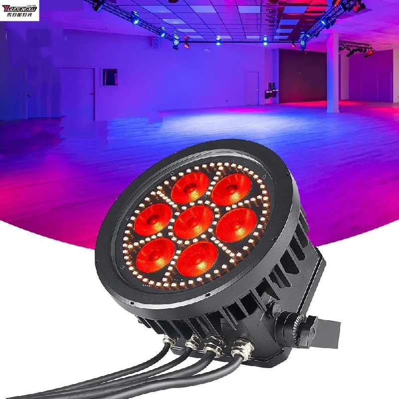 Outdoor Lighting Architectural - 4개 방수 7x40w RGBW 4in1 LED