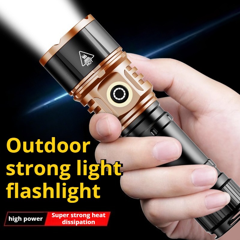 Outdoor Lighting Lanterns - 강력한 조명 고출력 LED 손전등 타입-C