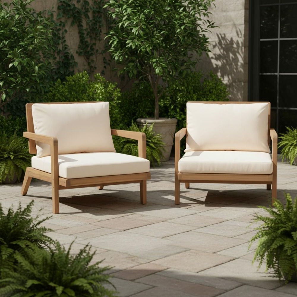 Outdoor Lighting Mid Century Modern - 미드 센추리 모던 야외 라운지 의자