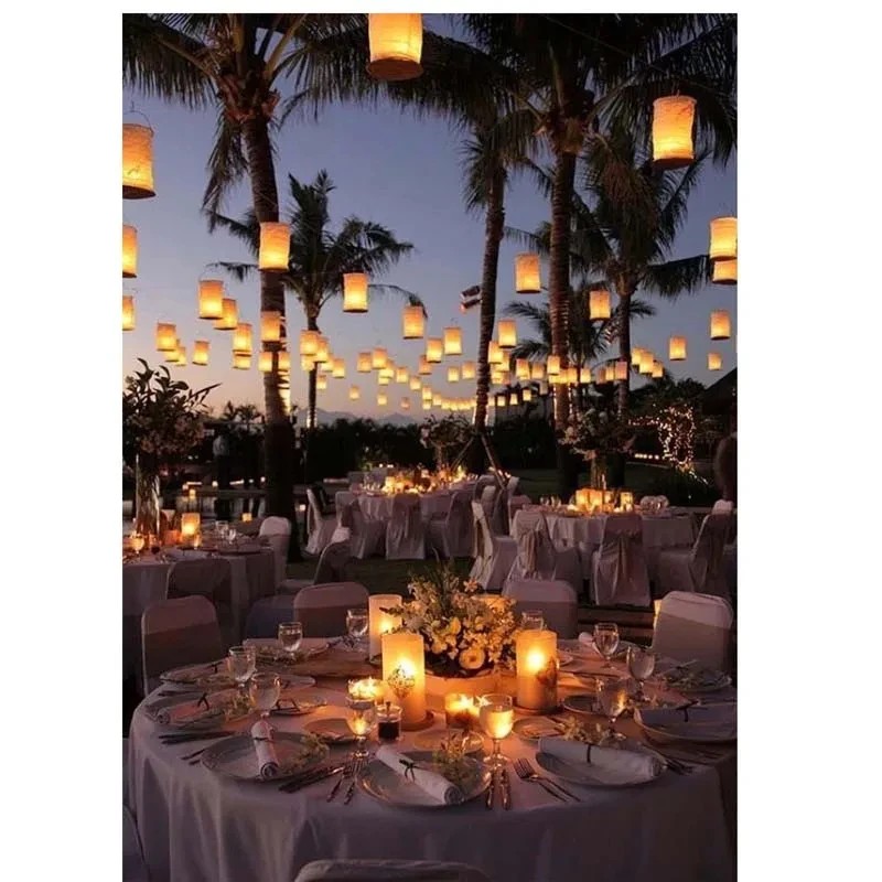 최고 품질의 4pcs diy 흰색 직선 종이 랜턴 조명 - Outdoor Lighting Year Round 리뷰 및 가격