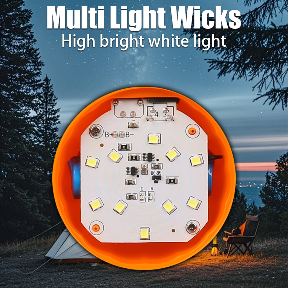 휴대용 미니 캠핑 램프 4가지 조명 모드, 후크 포함, - Outdoor Lighting Lanterns 리뷰 및 가격