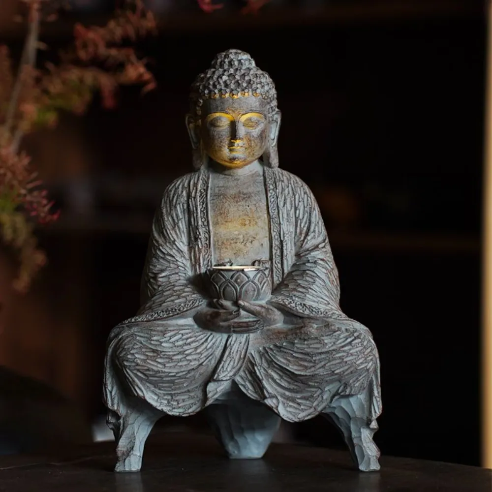 야외 태양광 부처상 조명 정원 장식 젠 파티오 램프 자 - Outdoor Zen Lighting 리뷰 및 가격