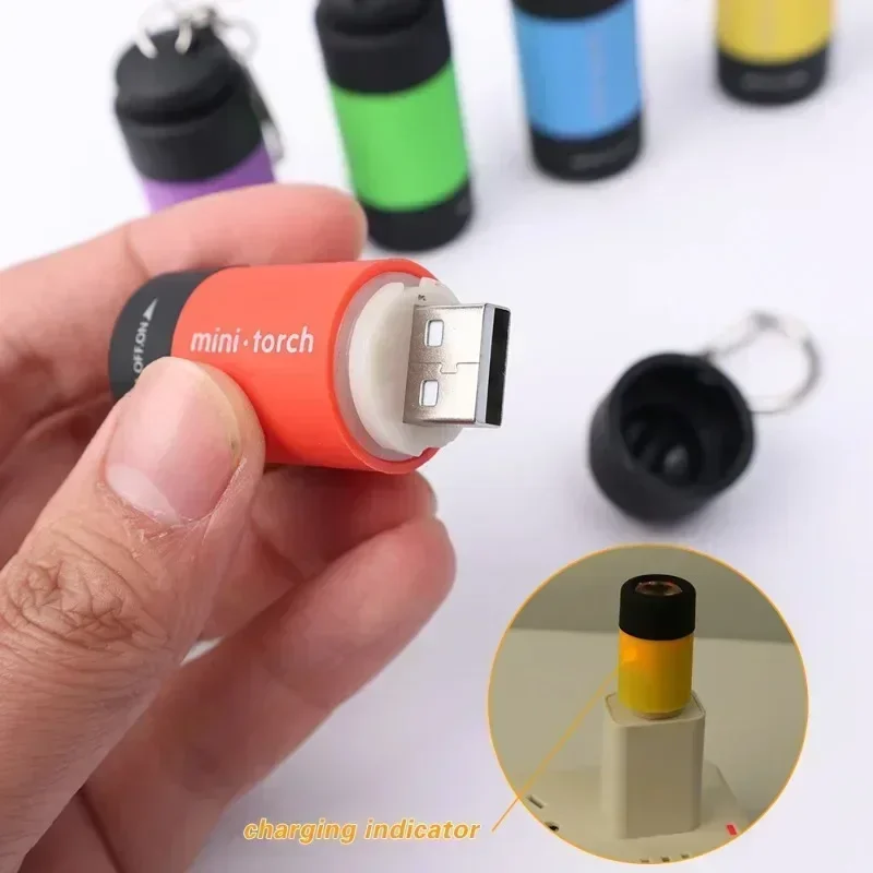 USB 충전식 LED 다기능 강력한 빛 포켓 키체인 손 - Outdoor Lighting Junction Box 리뷰 및 가격