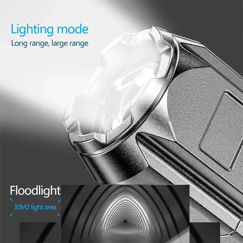 LED 캠핑 토치 손전등 고출력 충전식 USB 스포트라 - Outdoor Lighting Spotlight 리뷰 및 가격
