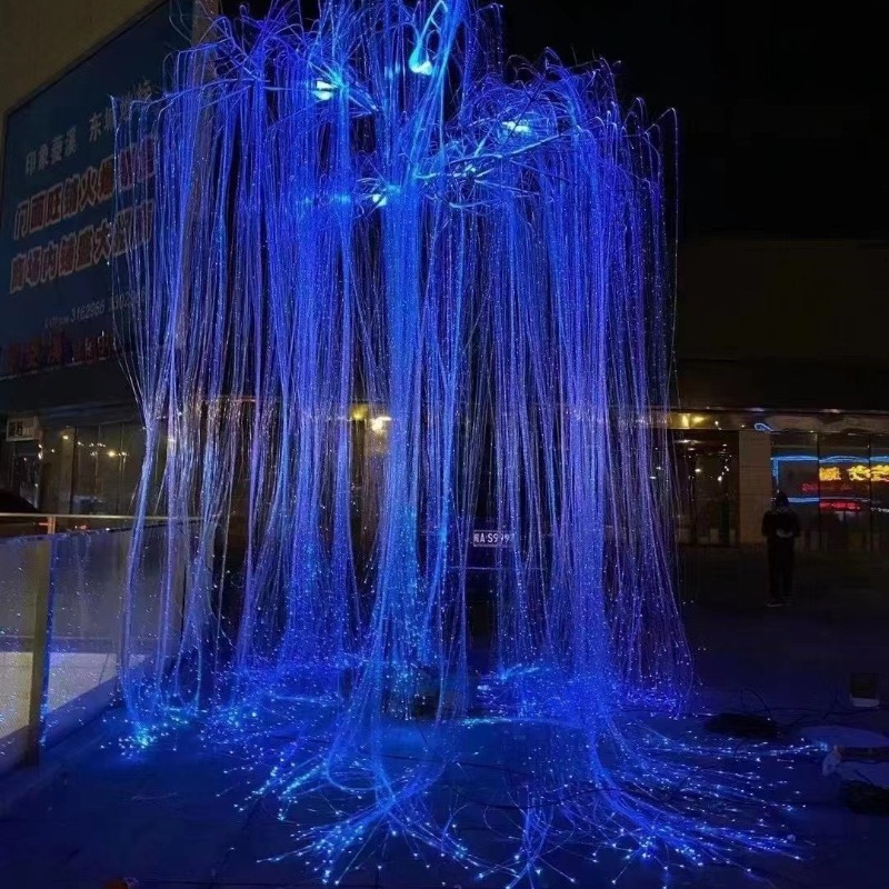 DIY 광섬유 생명의 나무 램프 야외 폭포 조명 별이  - Outdoor Lighting Architectural 리뷰 및 가격