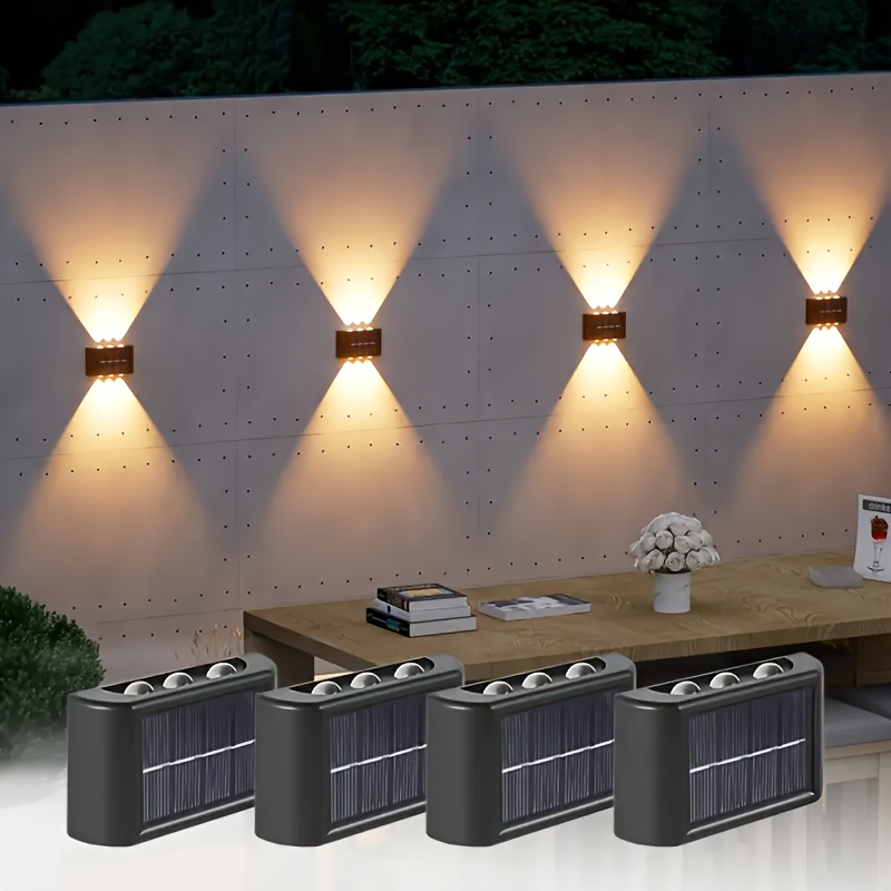 LED 태양광 조명 야외 방수 솔라 벽등 위아래 발광  - Outdoor Lighting Panel 리뷰 및 가격