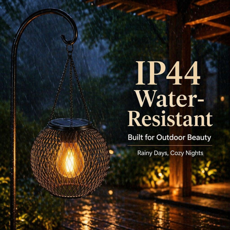 태양열 LED 교수형 플로어 램프 야외 속이 빈 조명  - Outdoor Lighting And Landscape 리뷰 및 가격
