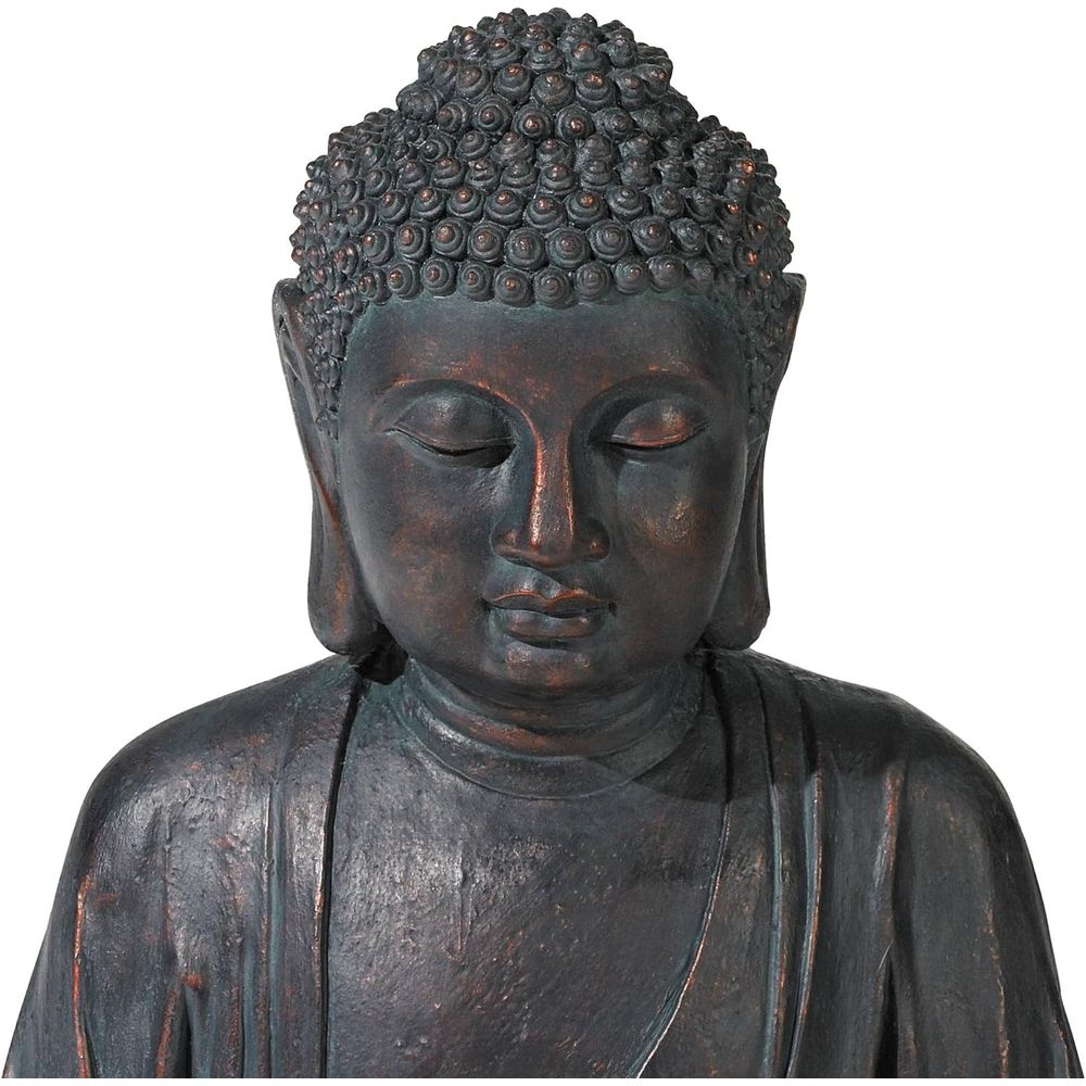 명상하는 불상 24인치 대형 선(禪) 스타일 아시아 실 - Outdoor Zen Lighting 리뷰 및 가격
