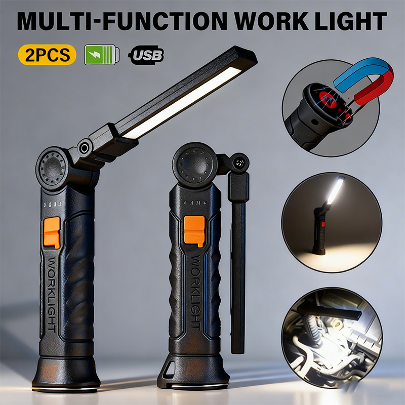 휴대용 COB LED 손전등 USB 충전식 작업등 내장 - Outdoor Lighting Junction Box 리뷰 및 가격