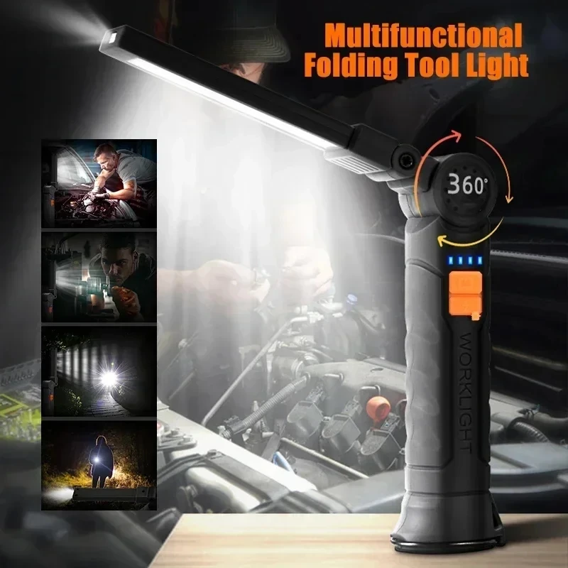 휴대용 COB LED 손전등 USB 충전식 작업등 내장 - Outdoor Lighting Junction Box 리뷰 및 가격