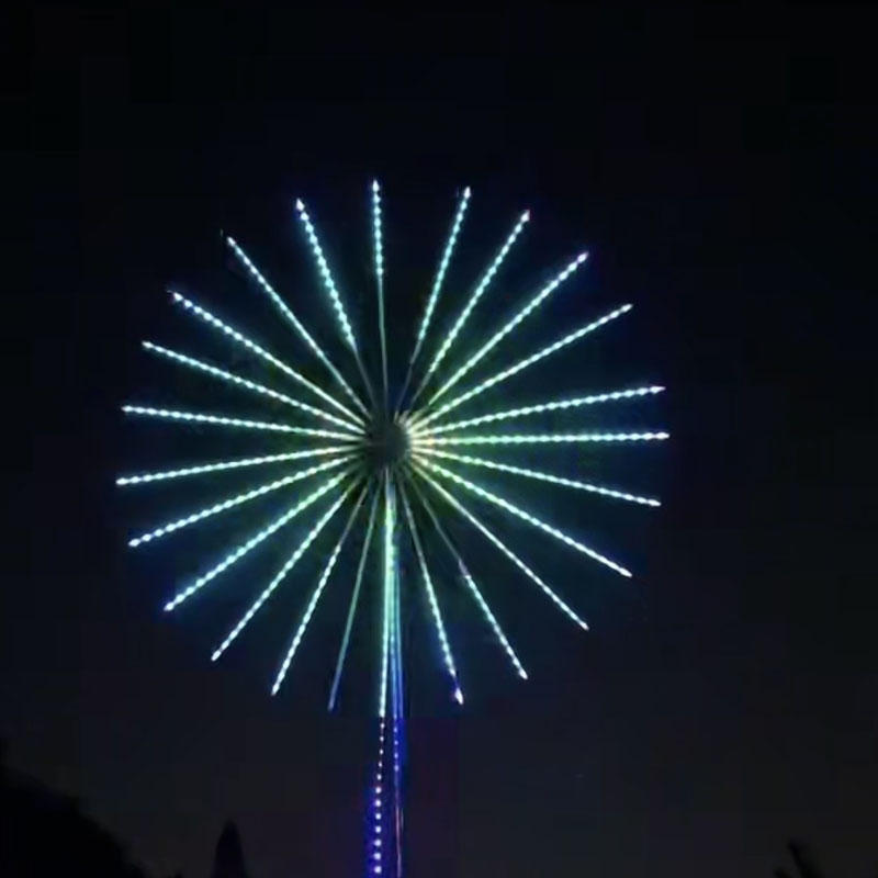 음향 활성화 불꽃놀이 조명, 듀얼 스피커, 사운드 싱크 - Outdoor Lighting Year Round 리뷰 및 가격