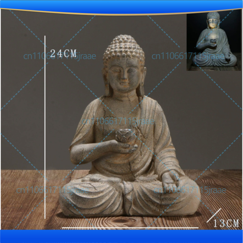 선(禪) 정원 장식용 레진 불상 장식품, 창의적인 태양 - Outdoor Zen Lighting 리뷰 및 가격