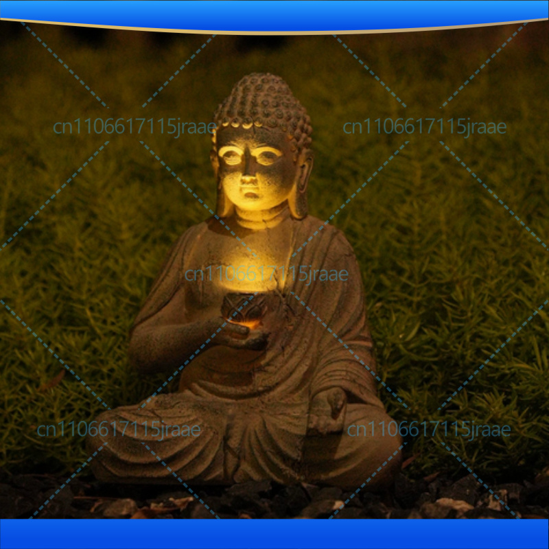 선(禪) 정원 장식용 레진 불상 장식품, 창의적인 태양 - Outdoor Zen Lighting 리뷰 및 가격