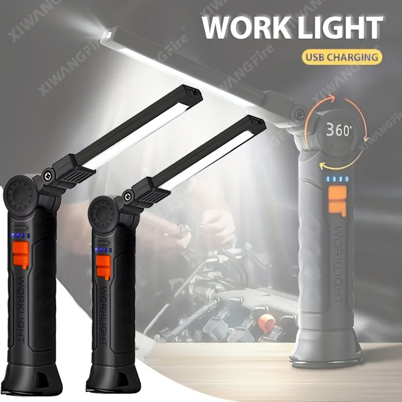 자석 및 후크가 있는 충전식 LED 손전등 작업등, 작 - Outdoor Lighting Junction Box 리뷰 및 가격