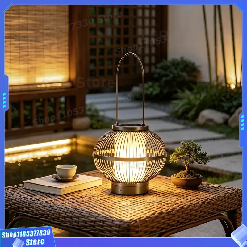 휴대용 야외 방수 잔디등 충전식 조경등 - 빌라 정원  - Outdoor Zen Lighting 리뷰 및 가격