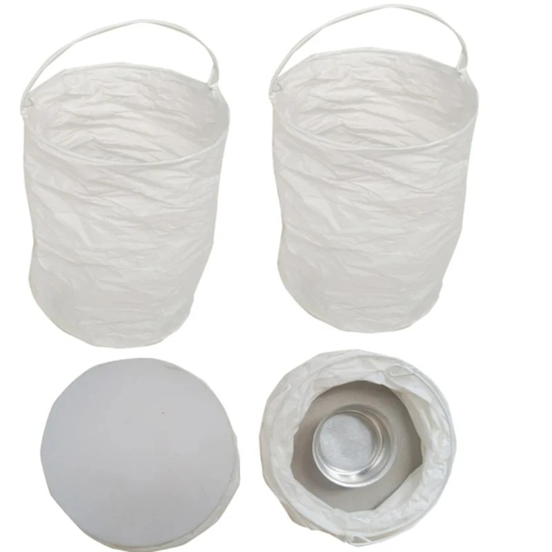 최고 품질 4pcs DIY 흰색 직선 종이 랜턴 조명  - Outdoor Lighting Year Round 리뷰 및 가격