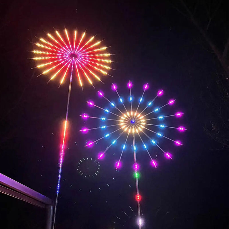 2026년 새해 양면 프로그래밍 가능 불꽃놀이 조명 풍 - Outdoor Lighting Year Round 리뷰 및 가격