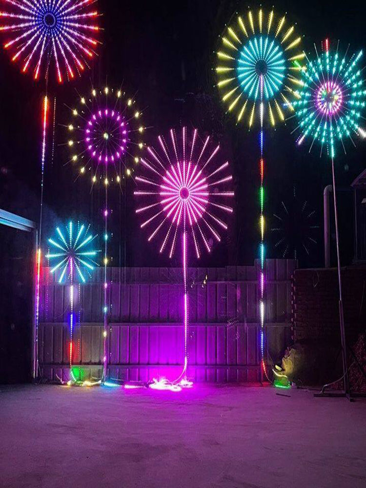 2026년 새해 양면 프로그래밍 가능 불꽃놀이 조명 풍 - Outdoor Lighting Year Round 리뷰 및 가격