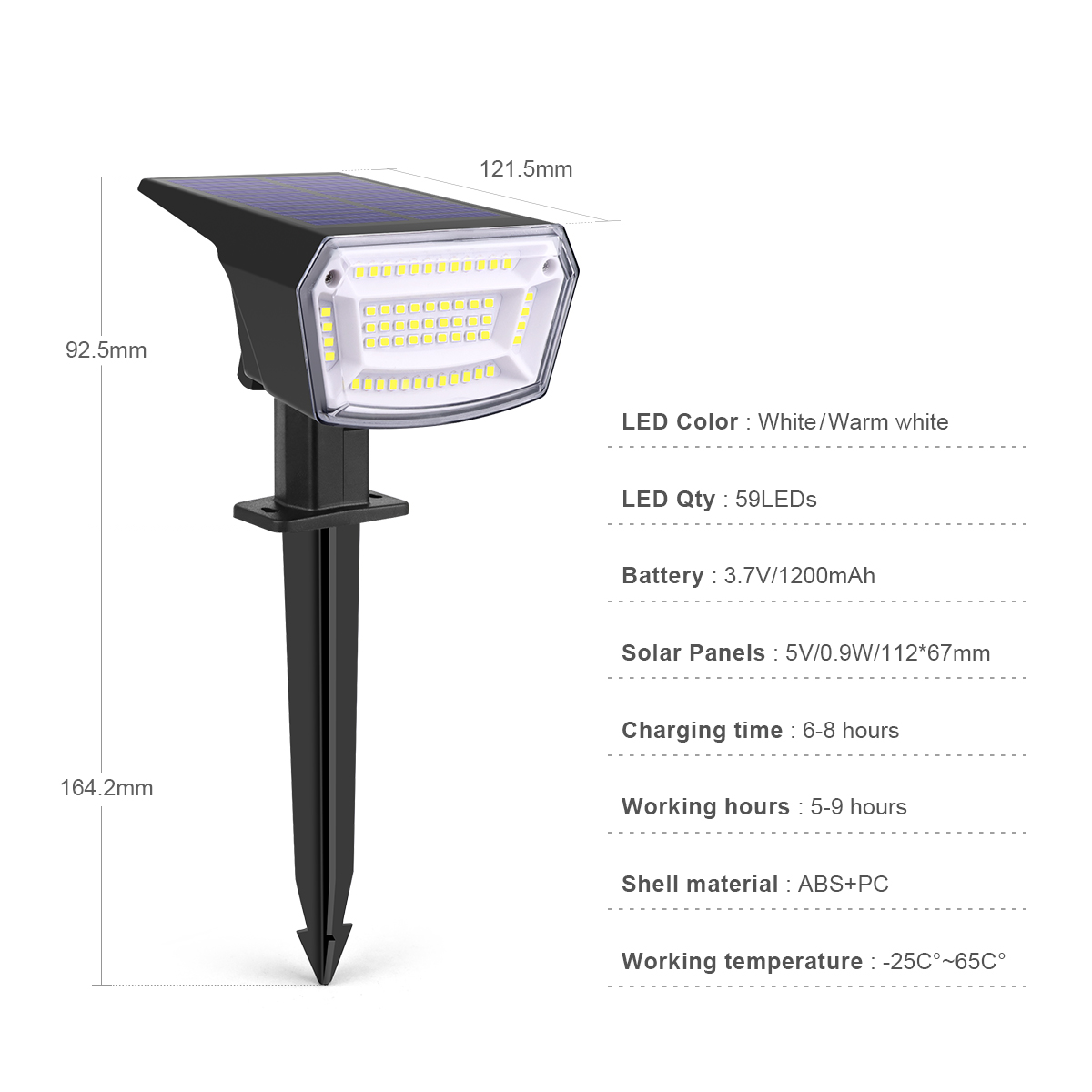 태양광 스팟 조명 야외 IP65 방수 2700K-650 - Outdoor Lighting Spotlight 리뷰 및 가격