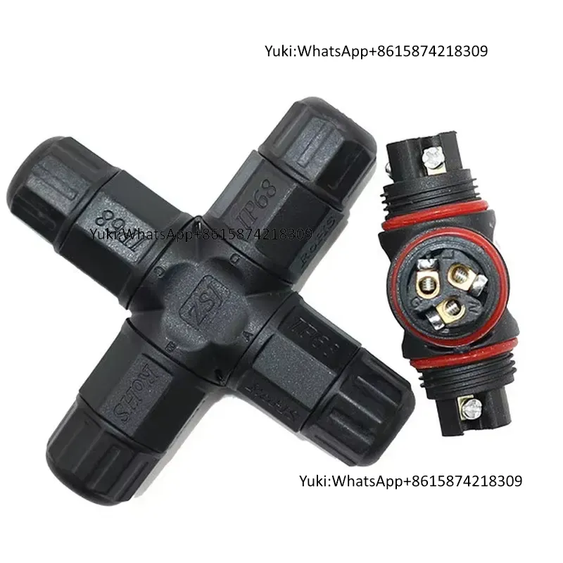 IP68 방수 케이블 T탭 전기 커넥터 4핀 실외 밀폐 - Outdoor Lighting Junction Box 리뷰 및 가격