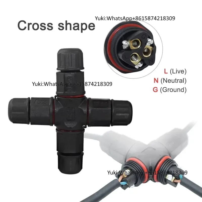IP68 방수 케이블 T탭 전기 커넥터 4핀 실외 밀폐 - Outdoor Lighting Junction Box 리뷰 및 가격