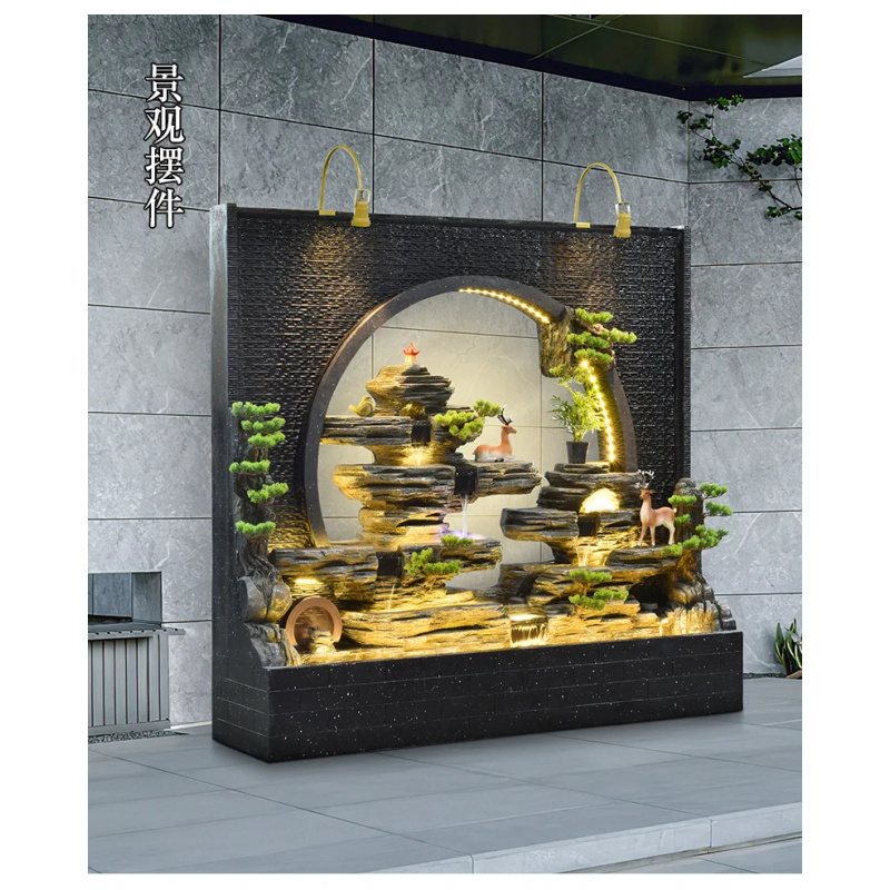 custom.7FT 우아한 야외 커튼 패널 분수 석가산 - Outdoor Zen Lighting 리뷰 및 가격