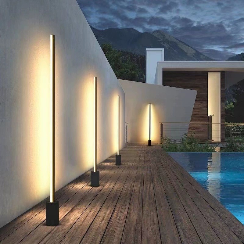 신제품 현대식 야외 LED 롱 잔디등 방수 IP65 1 - Outdoor Lighting And Landscape 리뷰 및 가격