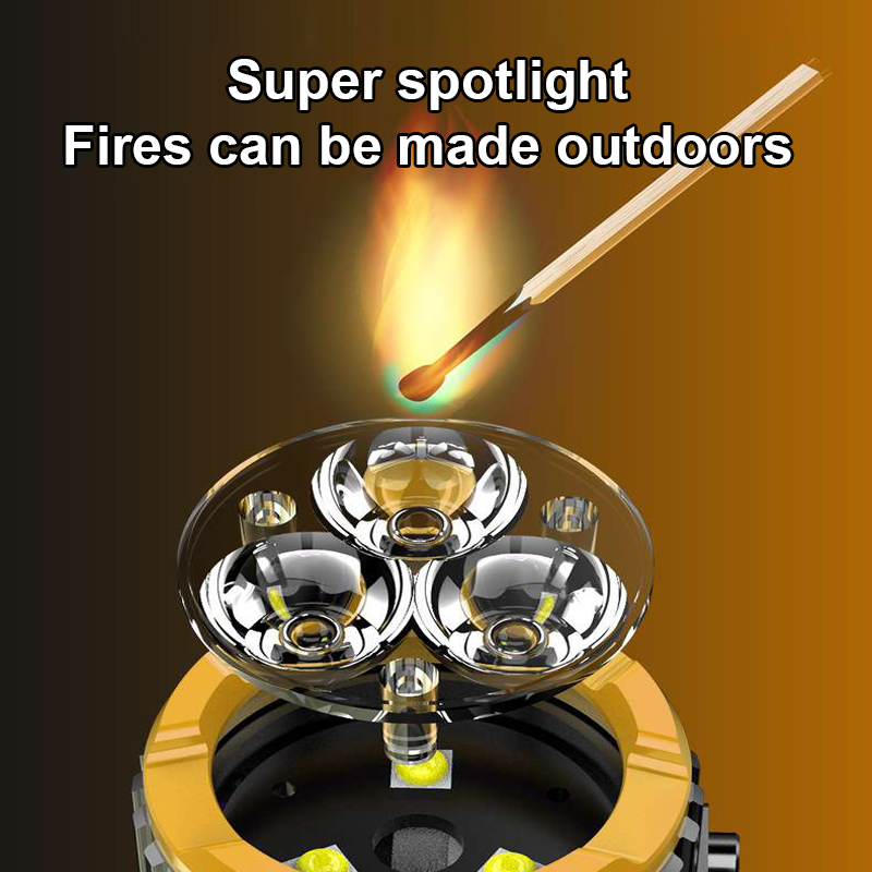 슈퍼 강력한 스포트라이트 점화 손전등 미니 손전등 강력 - Outdoor Lighting Spotlight 리뷰 및 가격