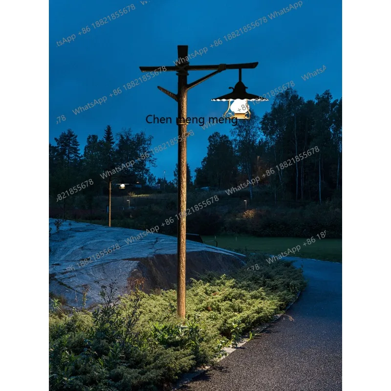 태양광 레트로 공원등 야외 홈스테이 조경등 방수 경관  - Outdoor Lighting Spotlight 리뷰 및 가격
