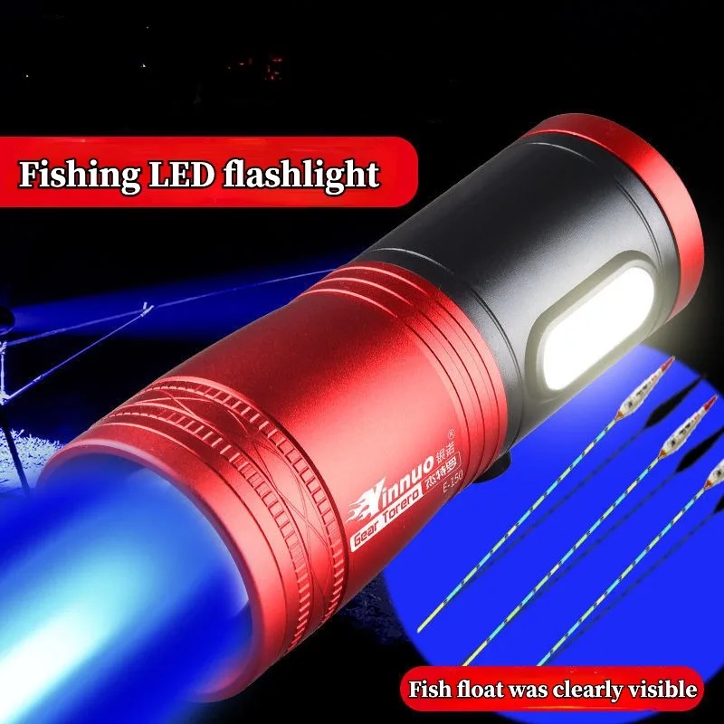 휴대용 낚시 랜턴 충전식 4광원 낚시 LED 손전등 방 - Outdoor Lighting Lanterns 리뷰 및 가격