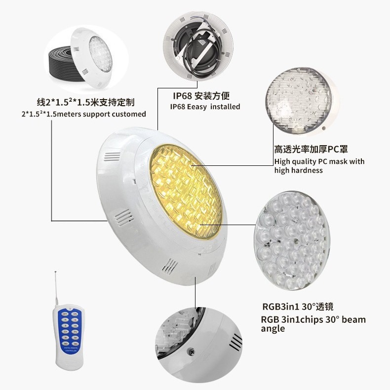 AC12V LED 벽걸이형 수중 조명 실내외 수영장 온 - Outdoor Lighting Spotlight 리뷰 및 가격