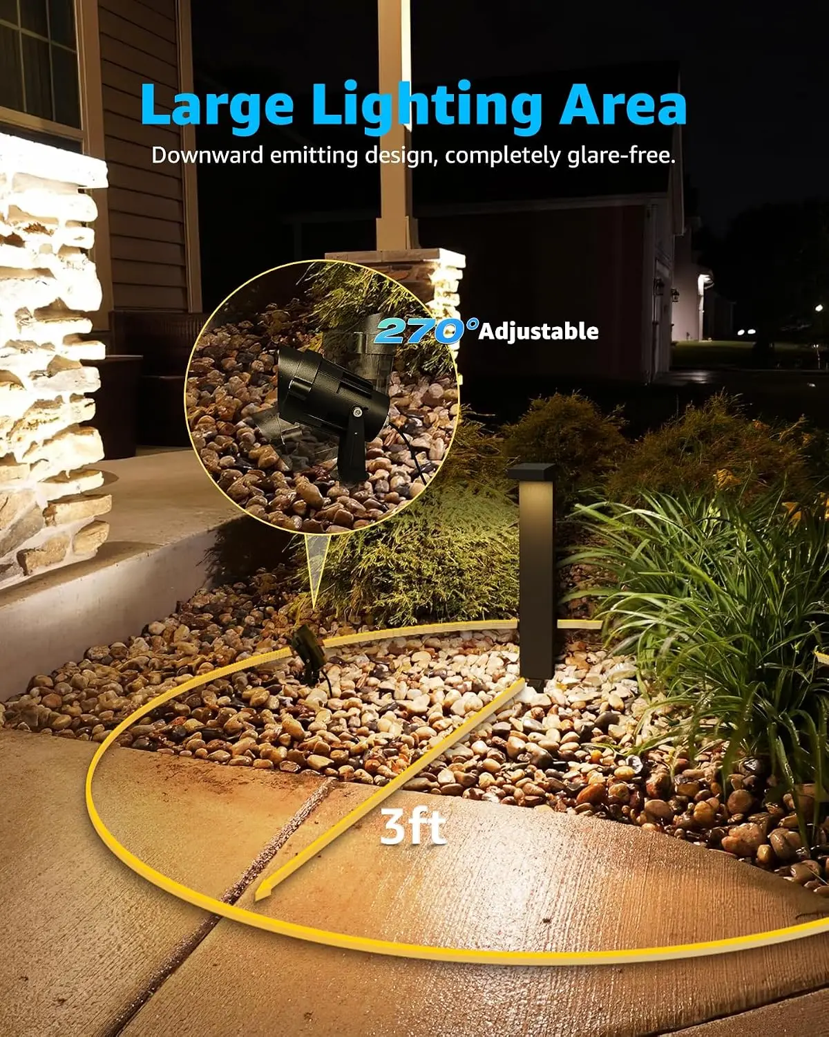 LED 저전압 조경 조명 키트, 방수 저전압 경로 조명 - Outdoor Lighting Kits Low Voltage 리뷰 및 가격