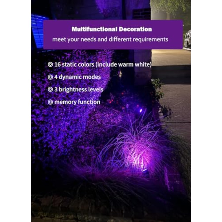 할로윈 크리스마스용 스포트라이트 야외 조명: 4-in- - Outdoor Lighting Kits Low Voltage 리뷰 및 가격