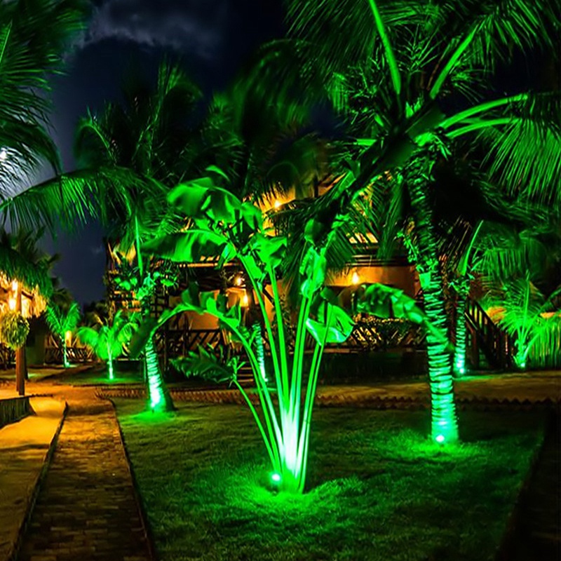 4개 LED 정원 조명 3W 220V 스파이크가 있는  - Outdoor Lighting Spotlight 리뷰 및 가격