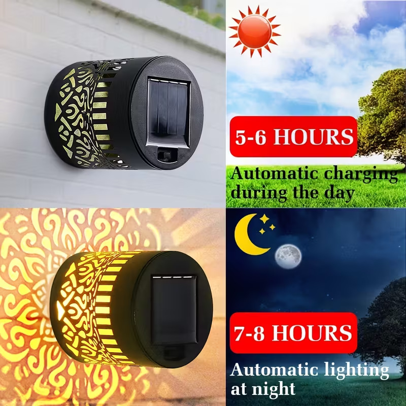 태양광 LED 벽등 만다라 프로젝션 랜턴 방수 야외 마 - Outdoor Lighting And Landscape 리뷰 및 가격