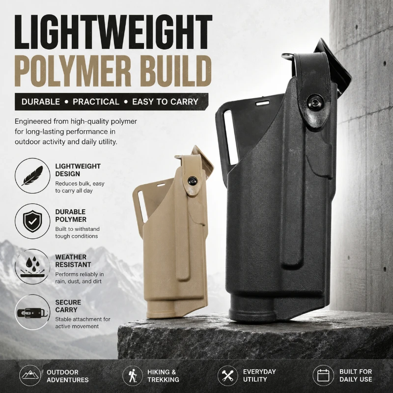 플라스틱 퀵 드로우 허리 홀더, 가벼운 휴대용 파우치, - Outdoor Lighting Collections 리뷰 및 가격